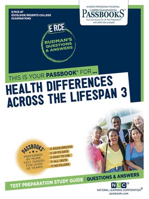 cover image of Health Differences Across the Life Span 3